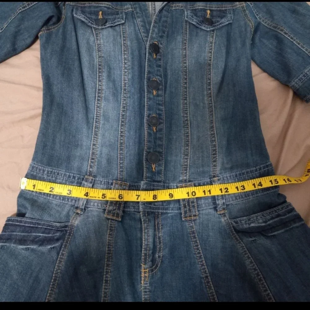 Denim Mini Dress - Picture 14 of 14